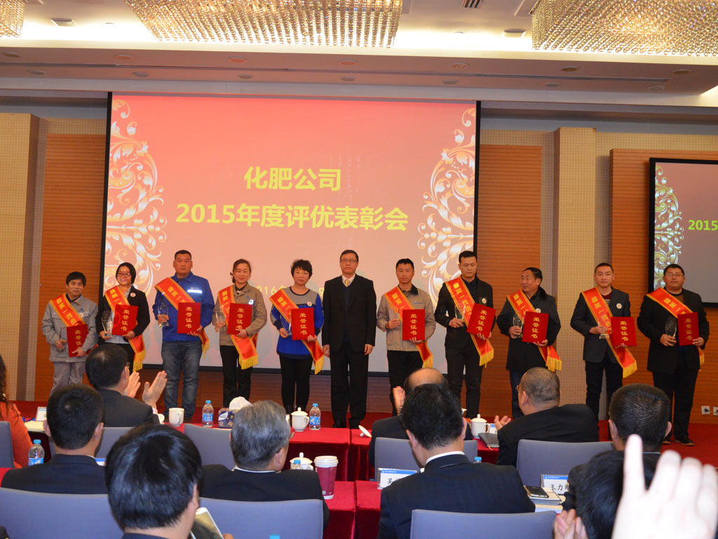 点击查看大图 中化化肥召开2016年工作会议